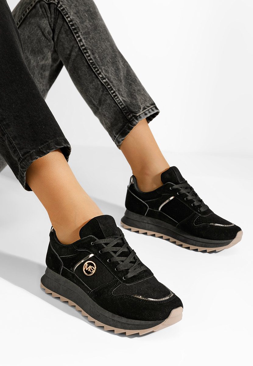 Sneakers γυναικεια Tanitia μαύρα