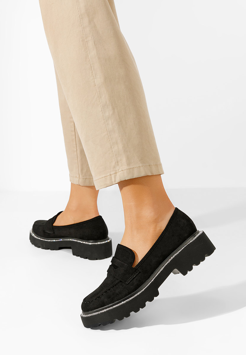 Loafers γυναικεια Tirra V2 μαύρα