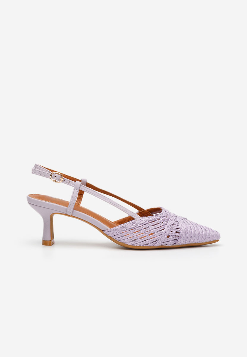 Γόβες slingback Veratia λιλα