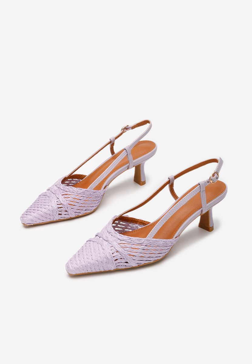 Γόβες slingback Veratia λιλα