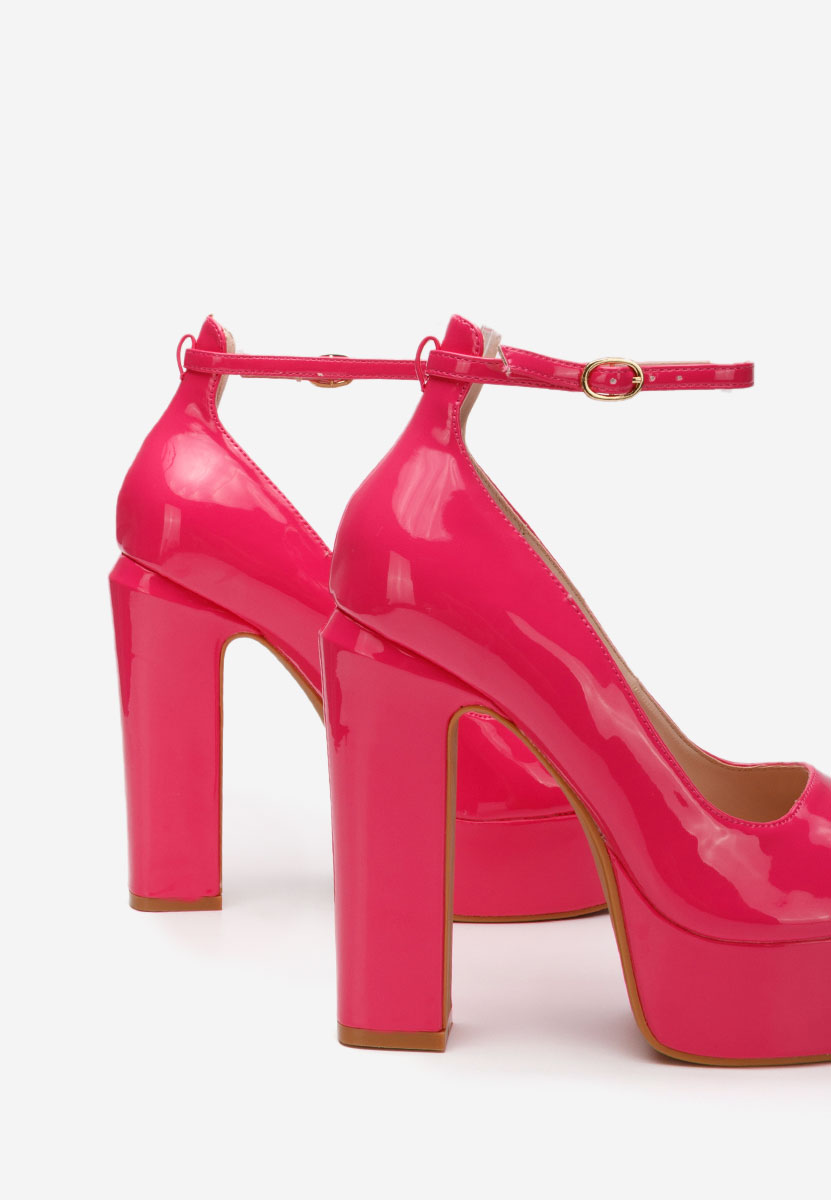 Γοβες φιαπα Matea V3 φούξια