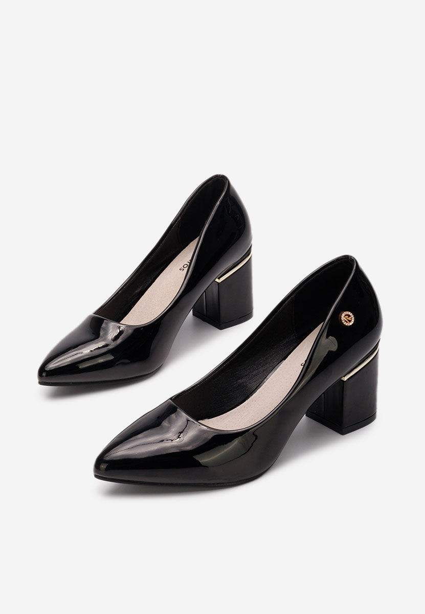 Γοβες Nelia V3 μαύρα