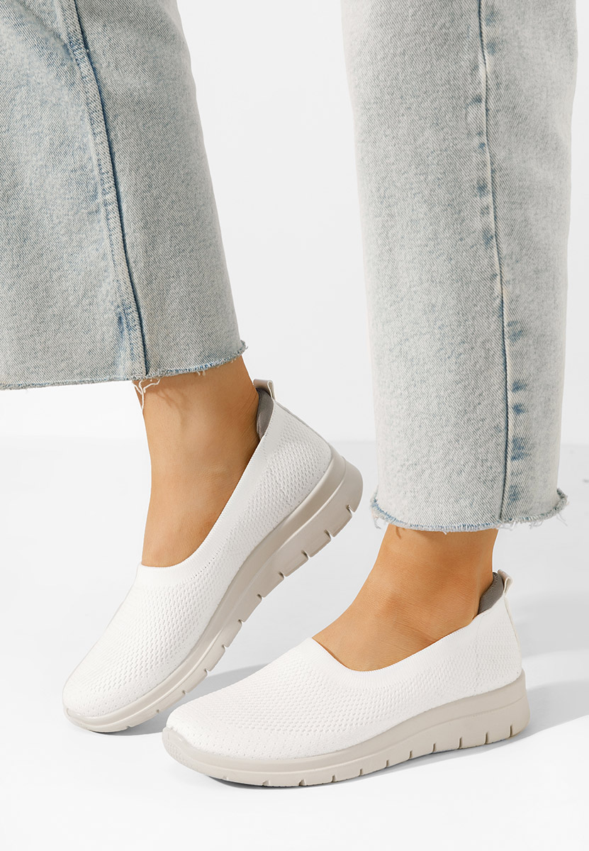 Γυναικείες μπαλαρίνες Ramoni λευκά