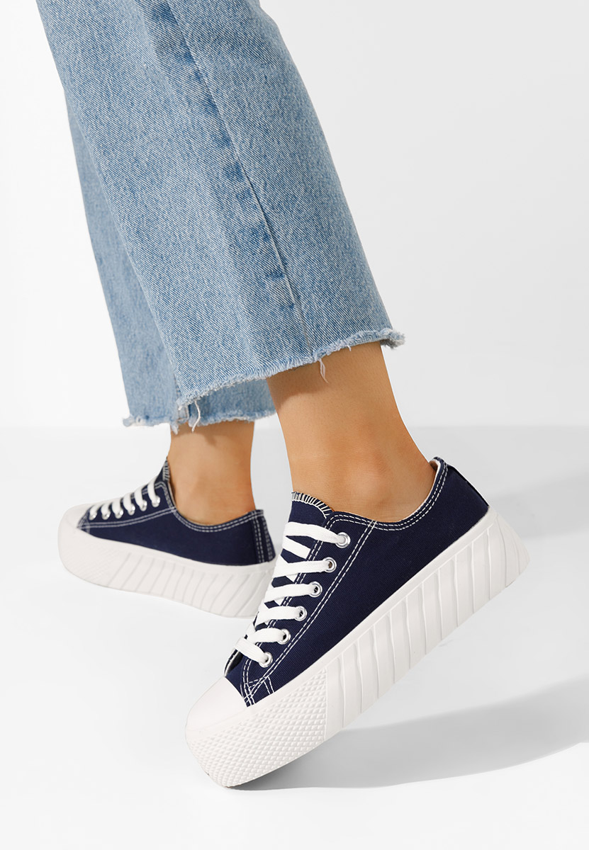 Γυναικεία sneakers αστραγάλο Alisson Νειβι
