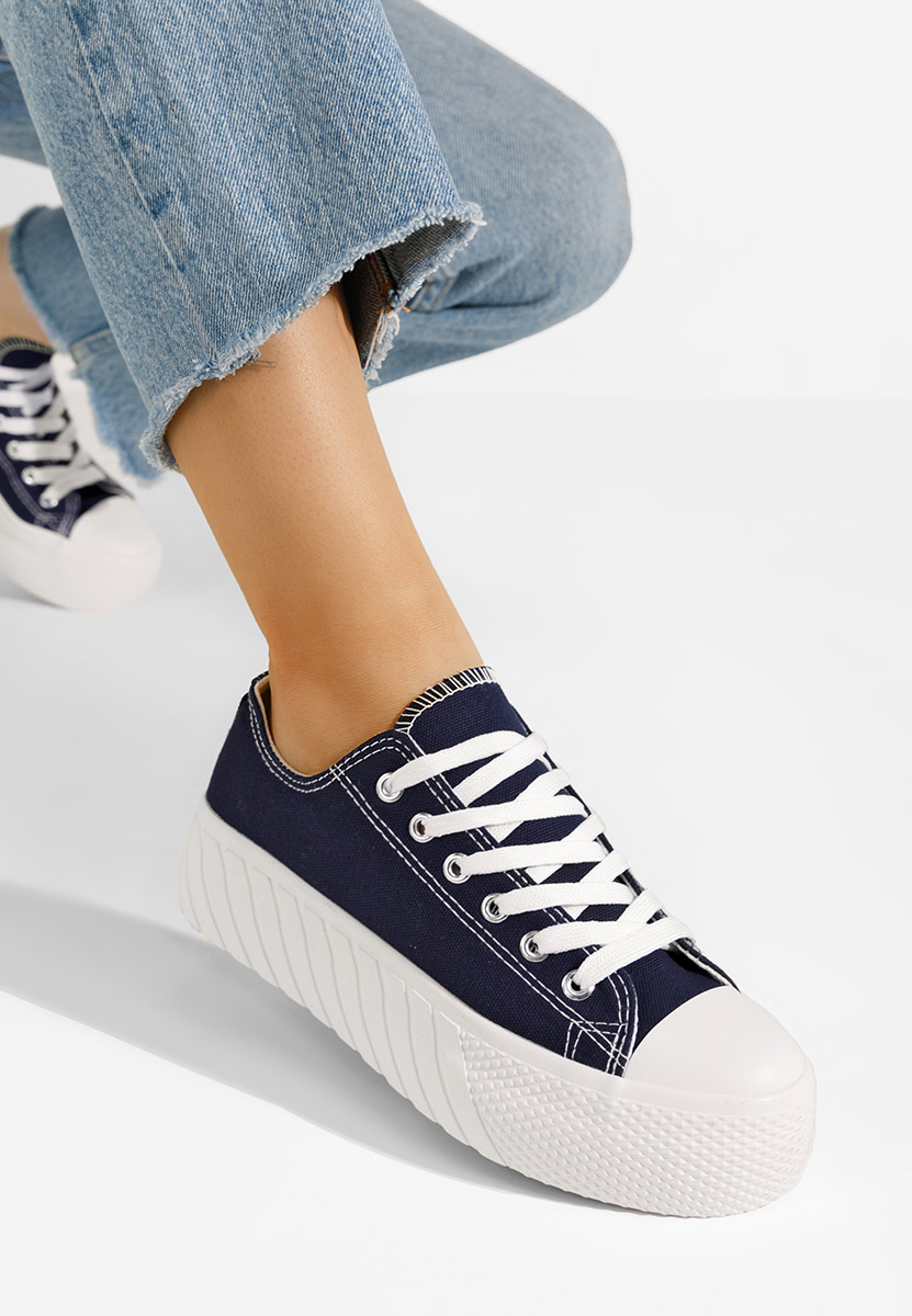 Γυναικεία sneakers αστραγάλο Alisson Νειβι