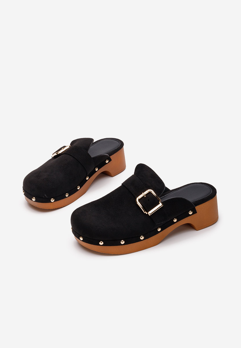 Mules γυναικεια Advika V2 μαύρα