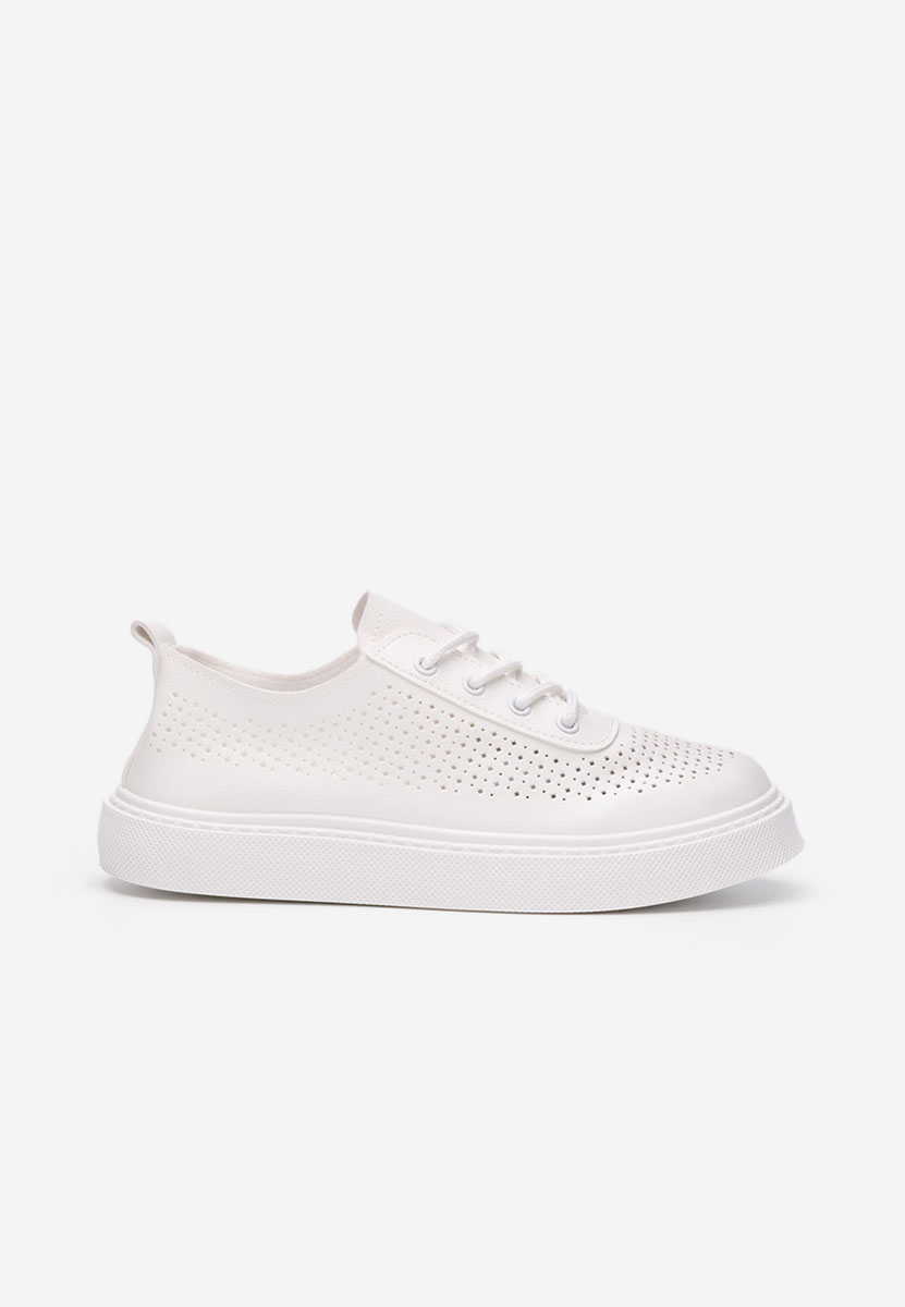 Casual παπουτσια γυναικεια Cynthei λευκά