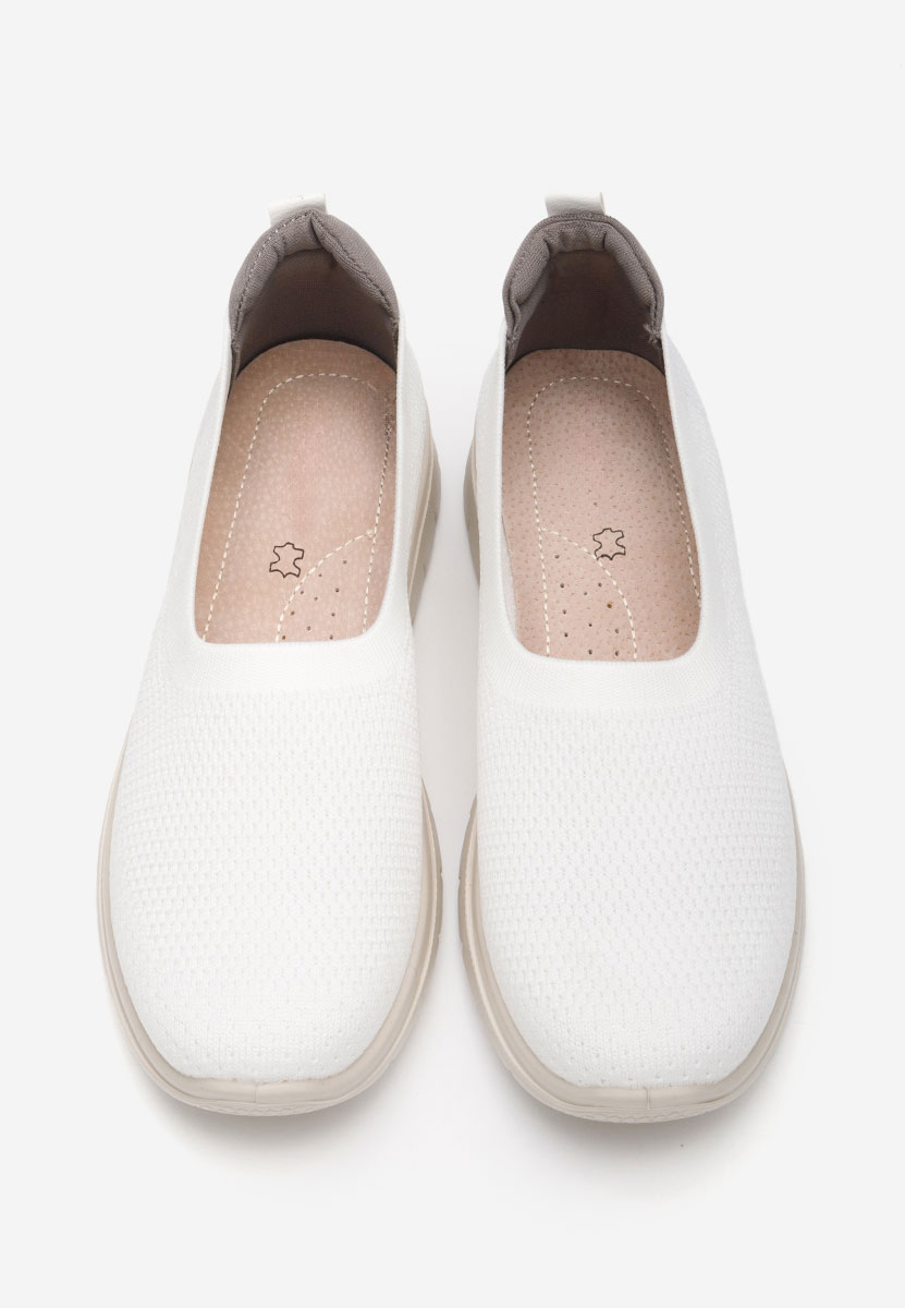 Γυναικείες μπαλαρίνες Ramoni λευκά