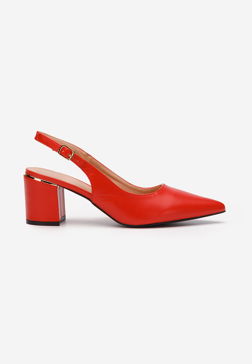 Γόβες slingback Flamia κοκκινο