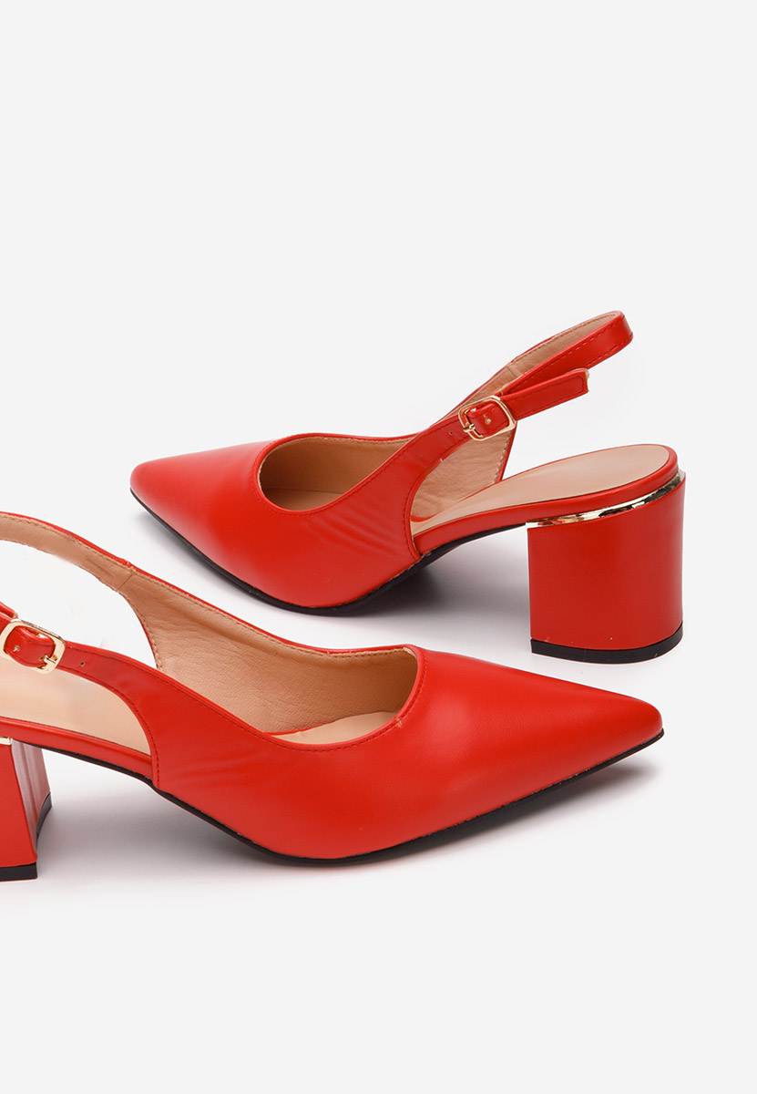 Γόβες slingback Flamia κοκκινο
