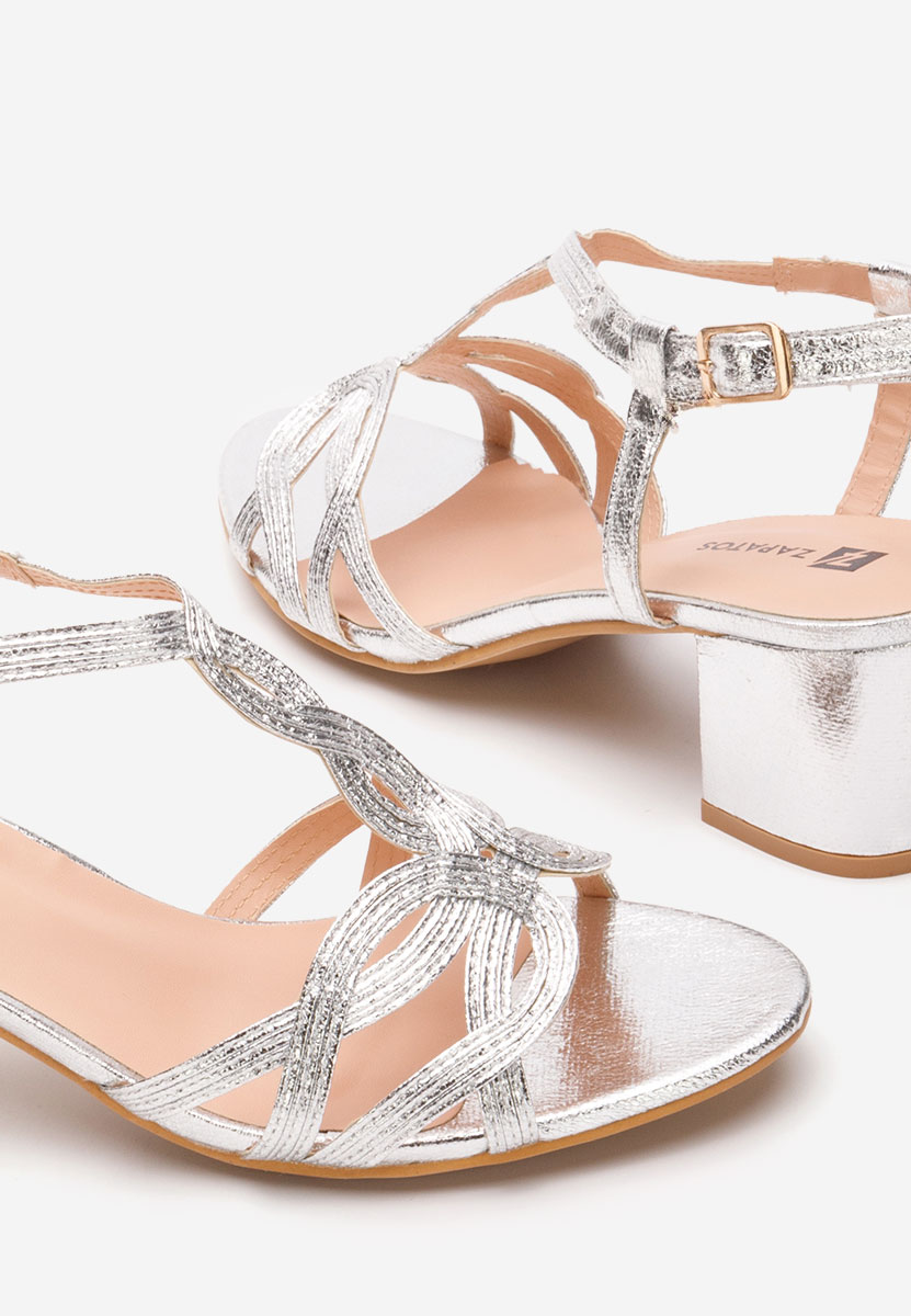 Πέδιλα με χοντρο τακουνι Siltia ασιμι