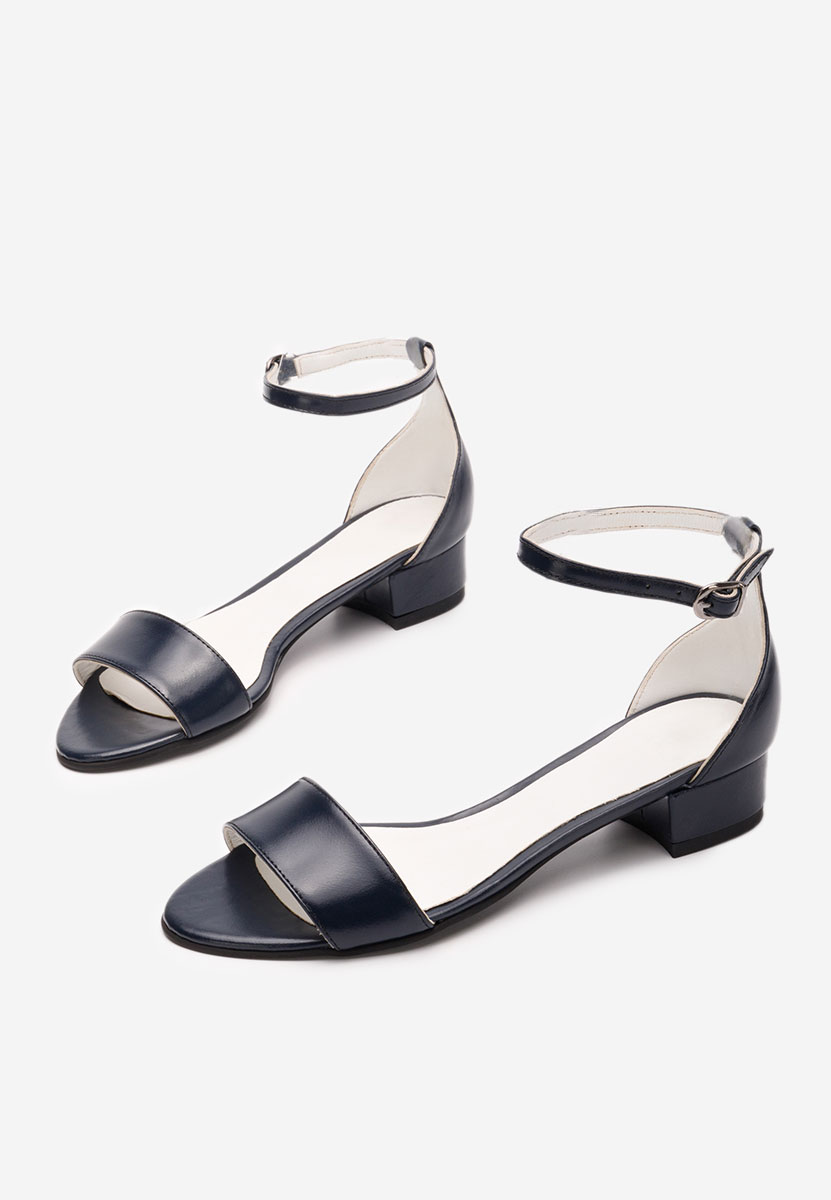 Πεδιλα με χαμηλο τακουνι Amais V3 Νειβι