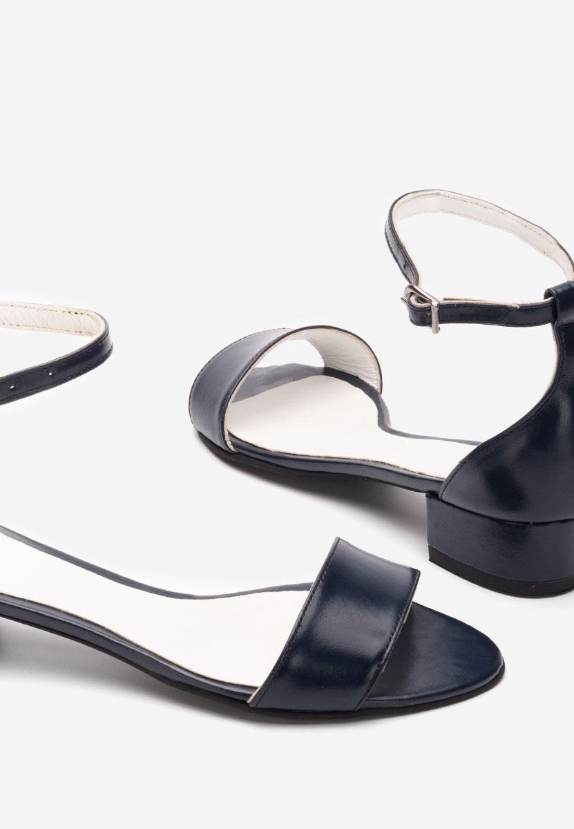 Πεδιλα με χαμηλο τακουνι Amais V3 Νειβι