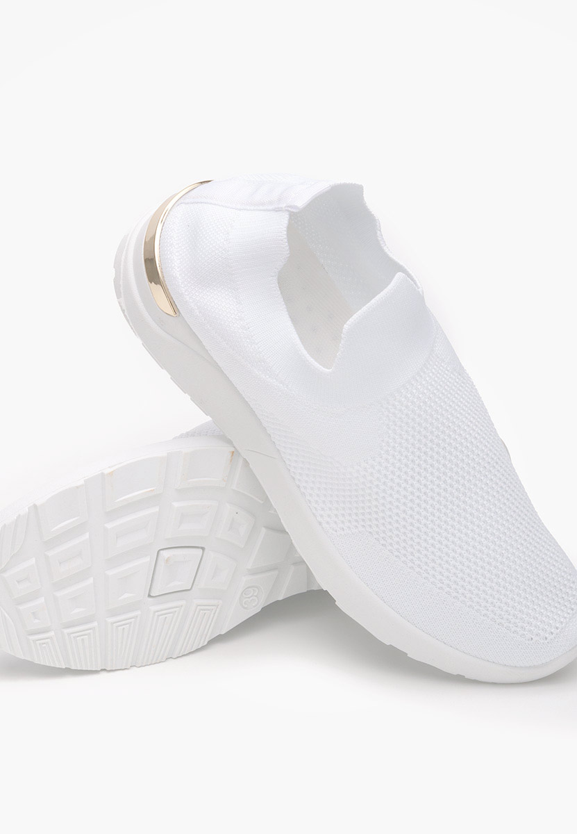 Γυναικεία Πάνινα slip-on Aderine λευκά