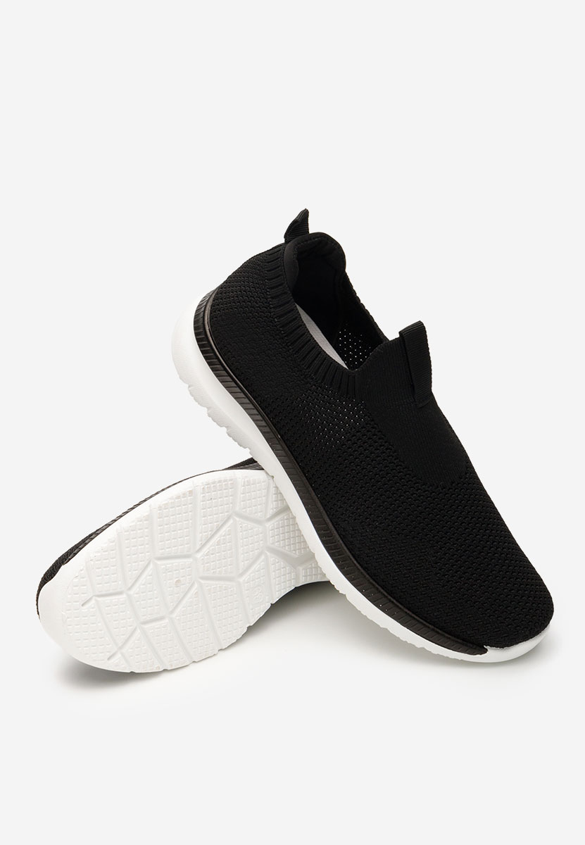 Γυναικεία Πάνινα Slip-On Achara μαύρα