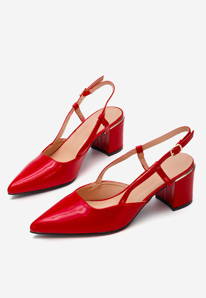Γόβες slingback Marla κοκκινο