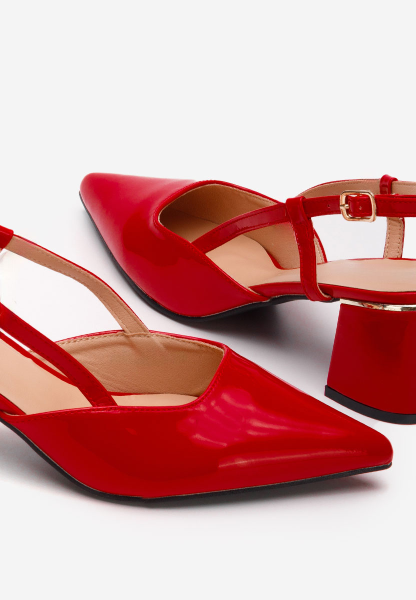 Γόβες slingback Marla κοκκινο