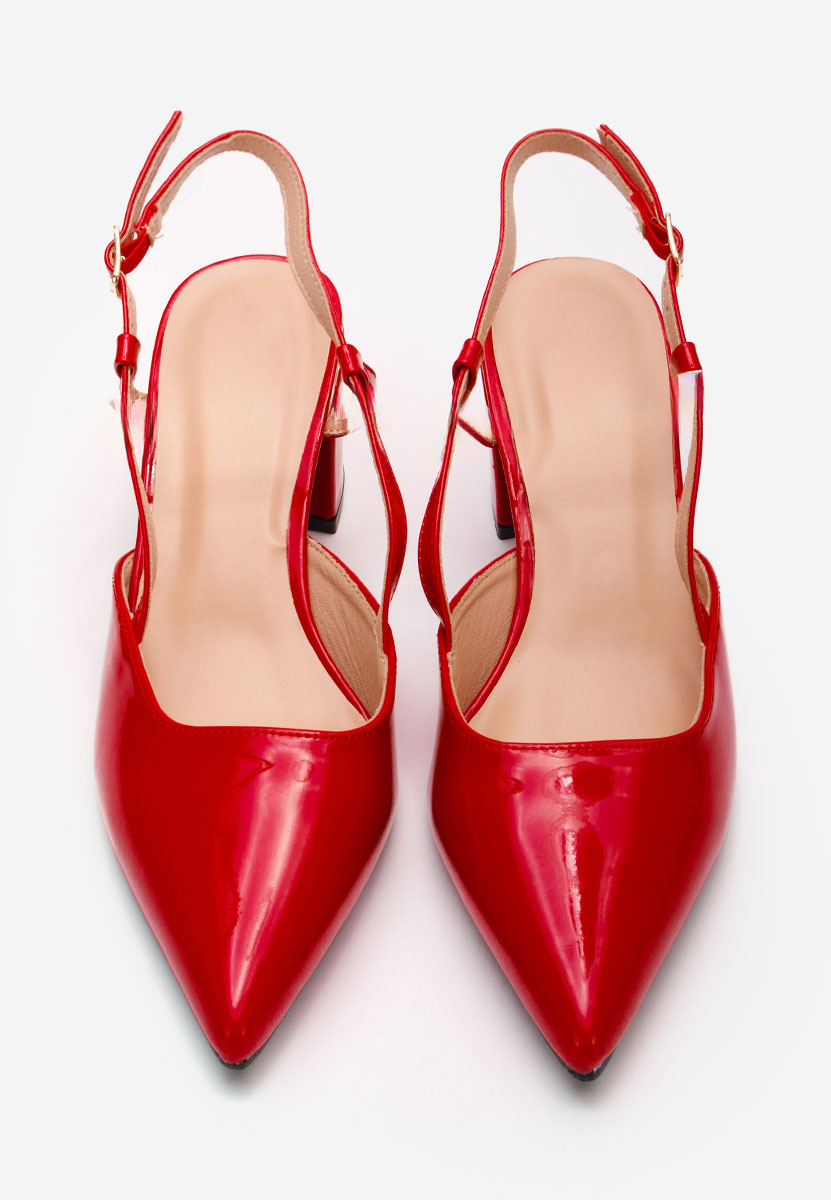Γόβες slingback Marla κοκκινο