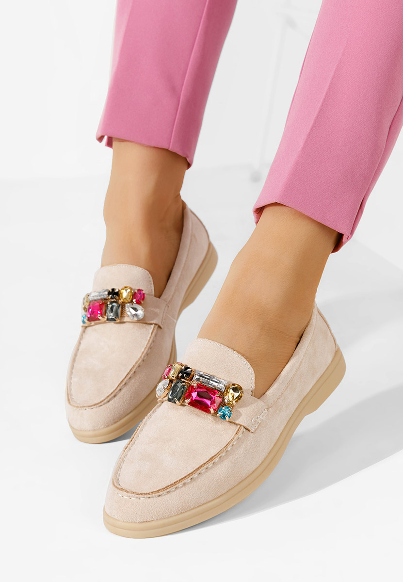 Loafers γυναικεια Maceira V9 μπεζ