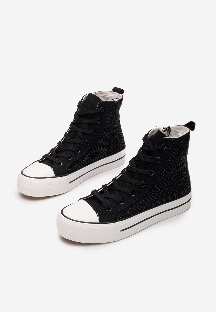 Sneakers high-top Revieta μαύρα