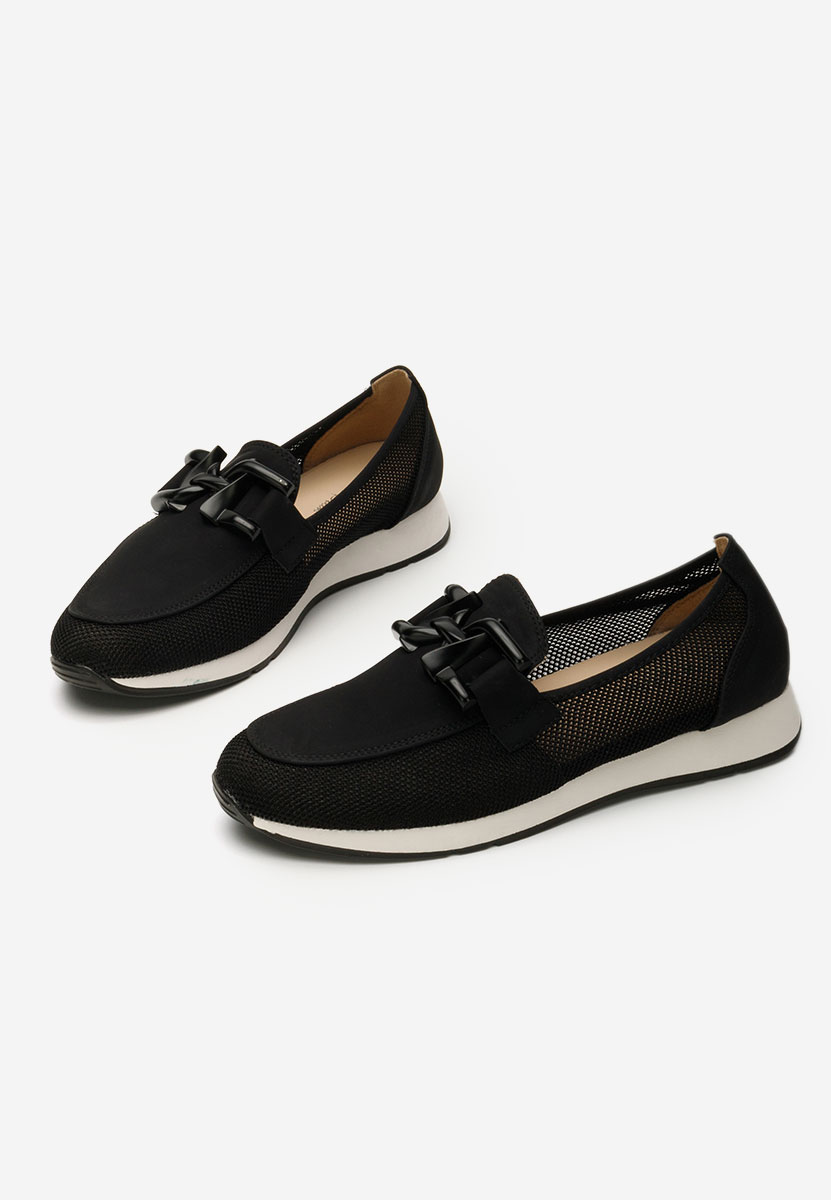 Casual παπουτσια γυναικεια Clericia μαύρα