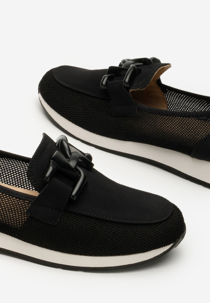 Casual παπουτσια γυναικεια Clericia μαύρα