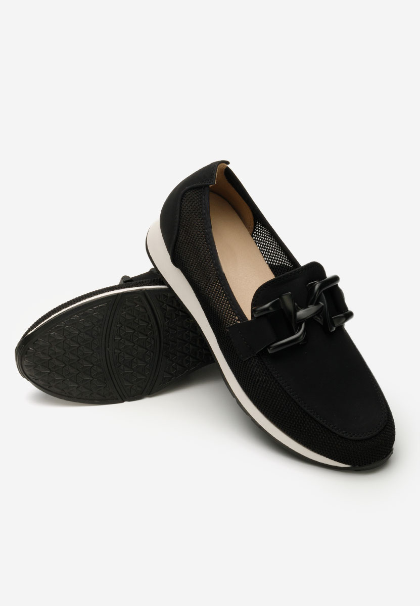 Casual παπουτσια γυναικεια Clericia μαύρα