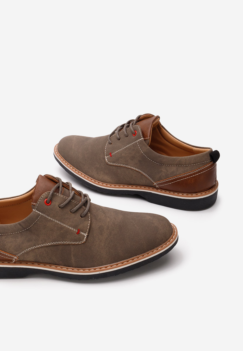 Ανδρικά παπούτσια casual Agrilius χακι