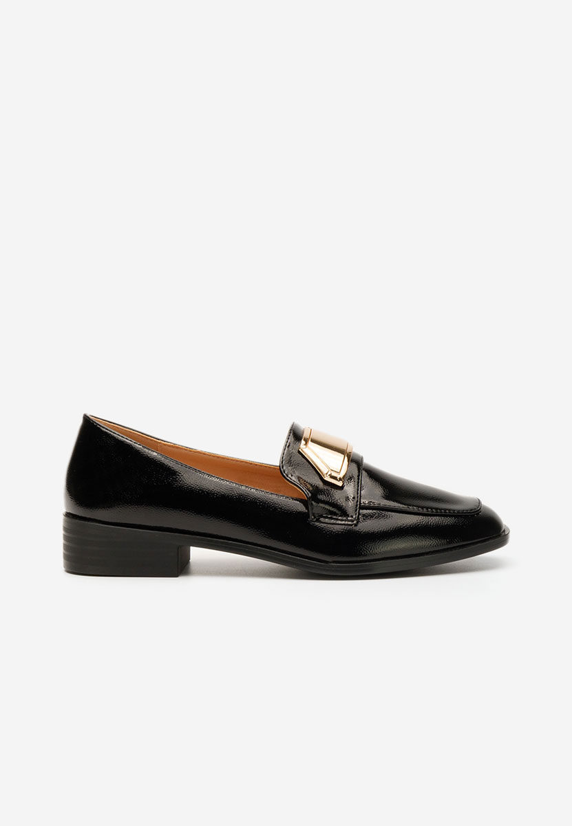 Loafers γυναικεια Khalia μαύρα