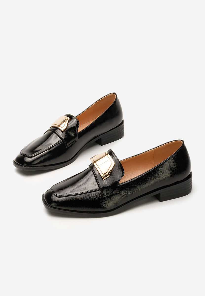 Loafers γυναικεια Khalia μαύρα