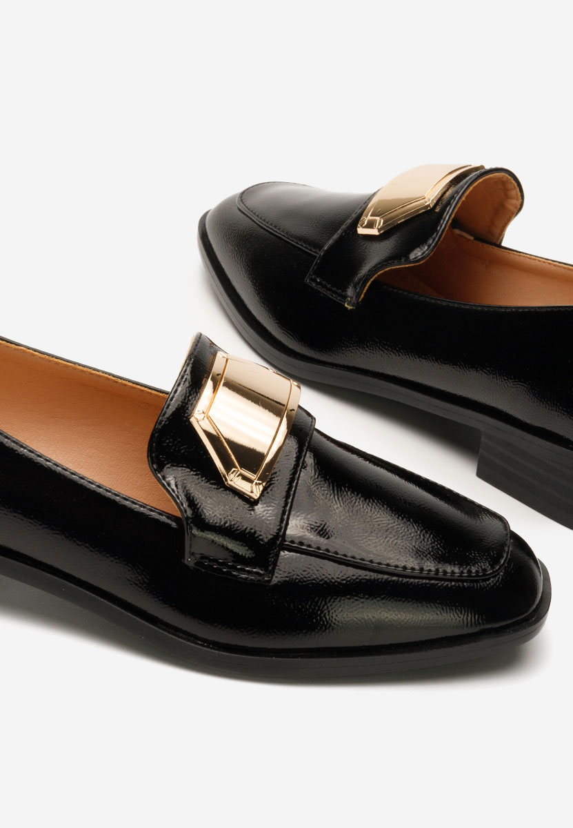 Loafers γυναικεια Khalia μαύρα