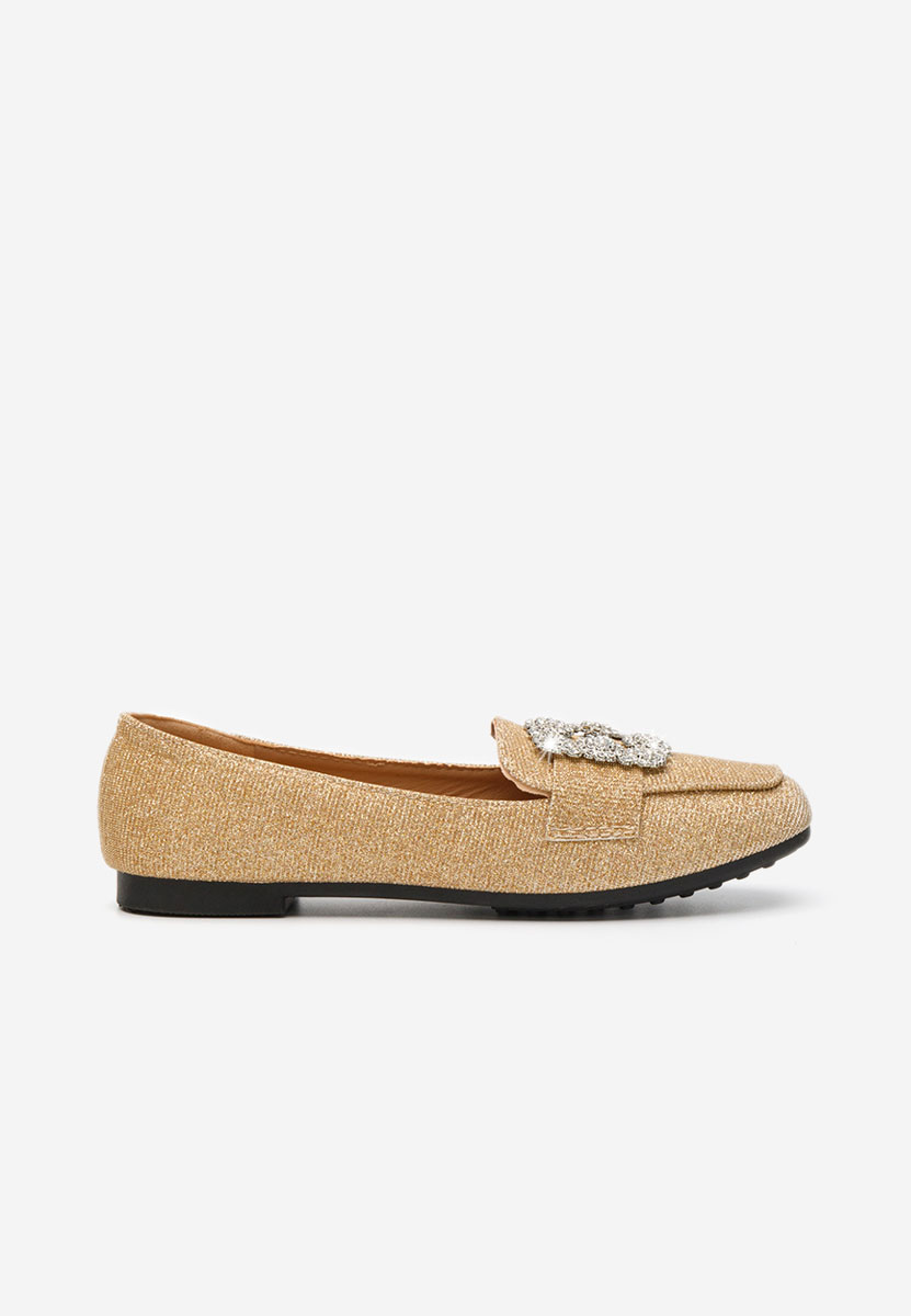 Loafers γυναικεια Mysha χρυσο
