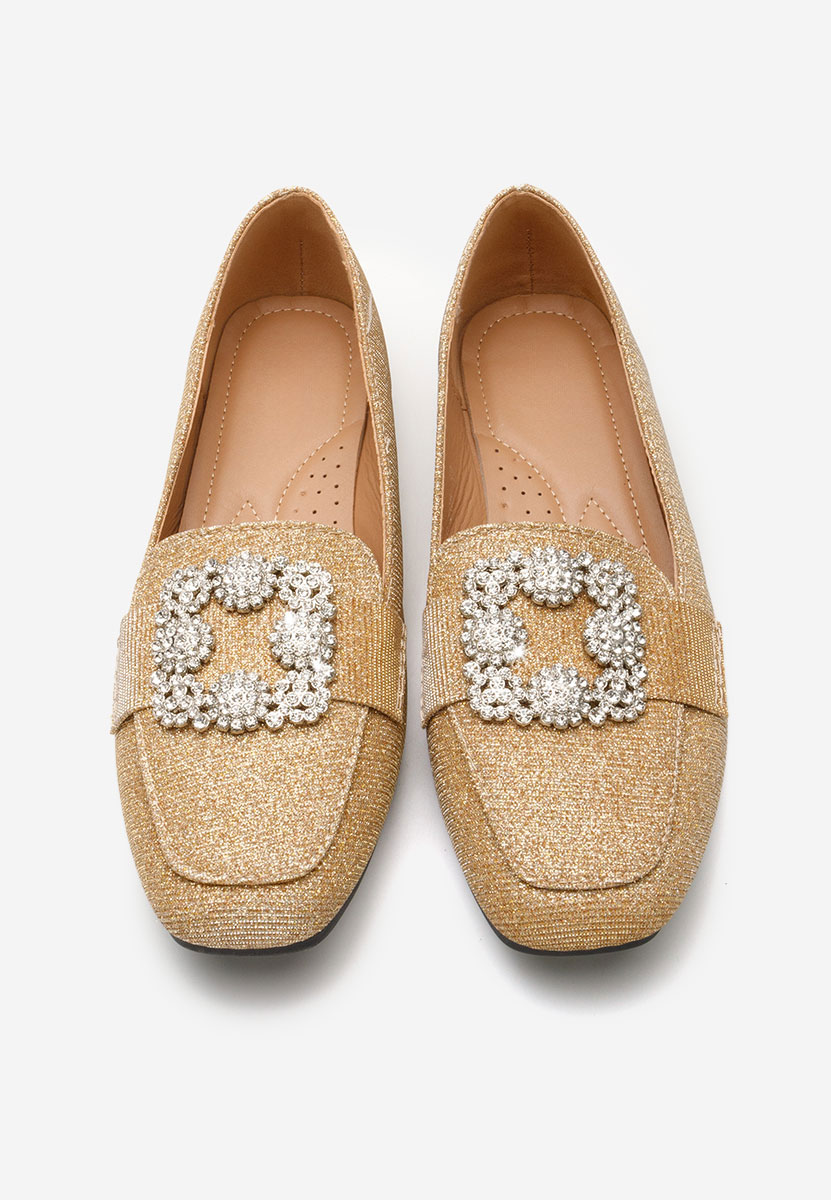 Loafers γυναικεια Mysha χρυσο