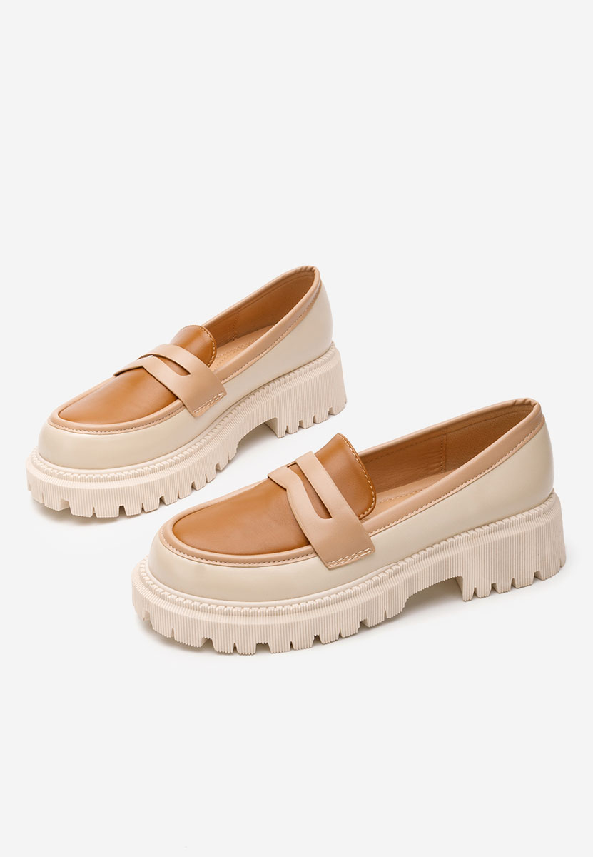 Loafers γυναικεια Jiana μπεζ