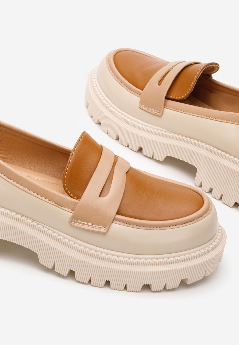 Loafers γυναικεια Jiana μπεζ