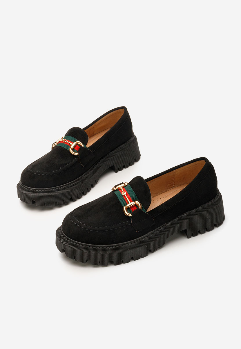 Loafers γυναικεια Hindira V2 μαύρα