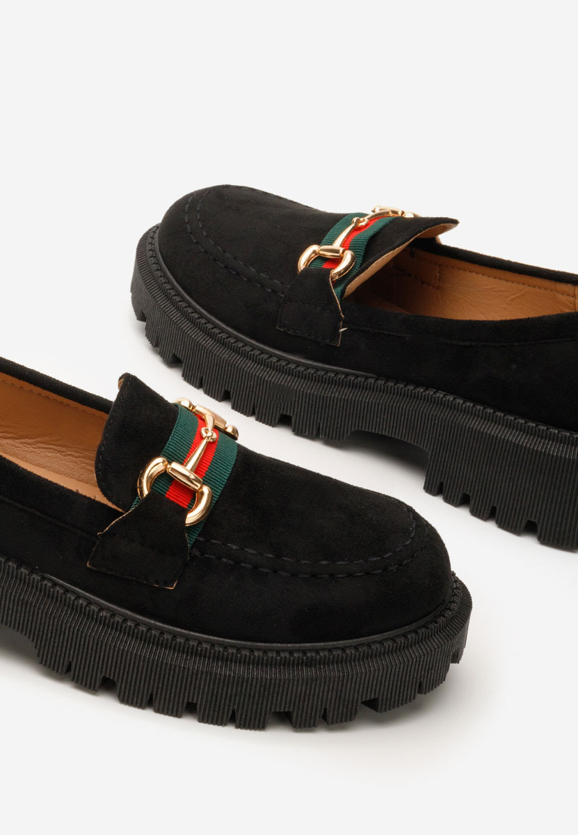 Loafers γυναικεια Hindira V2 μαύρα