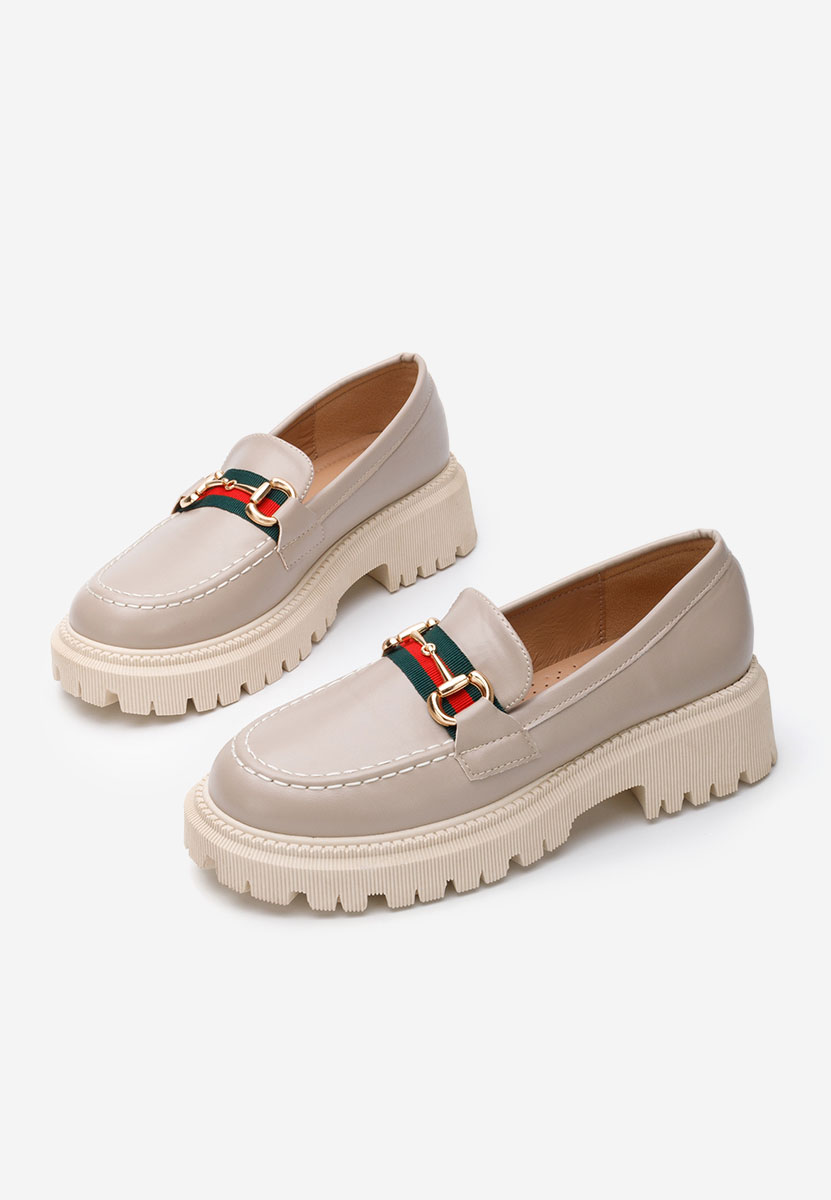 Loafers γυναικεια Hindira χακι