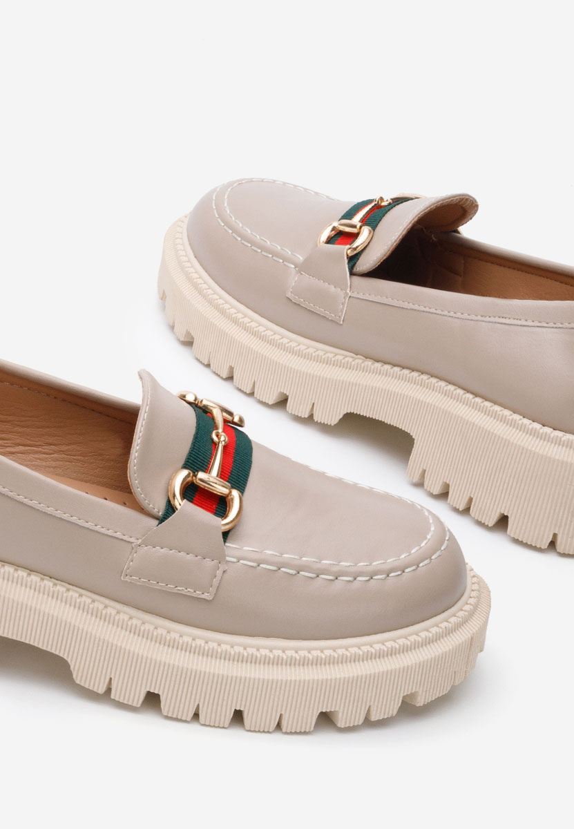 Loafers γυναικεια Hindira χακι