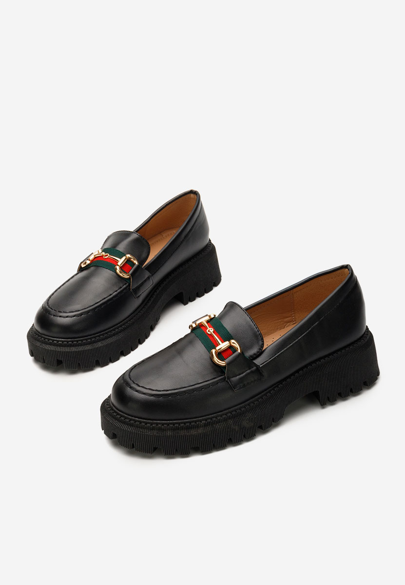 Loafers γυναικεια Hindira μαύρα