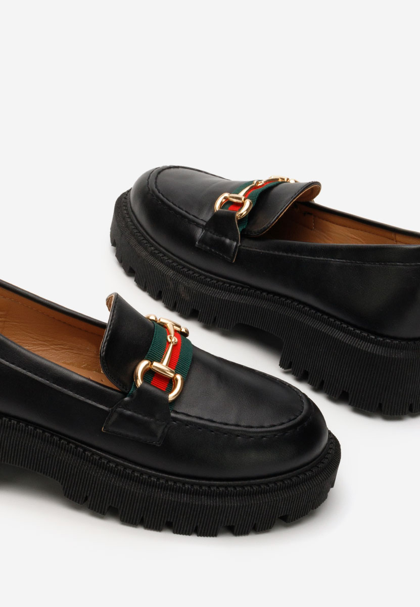 Loafers γυναικεια Hindira μαύρα