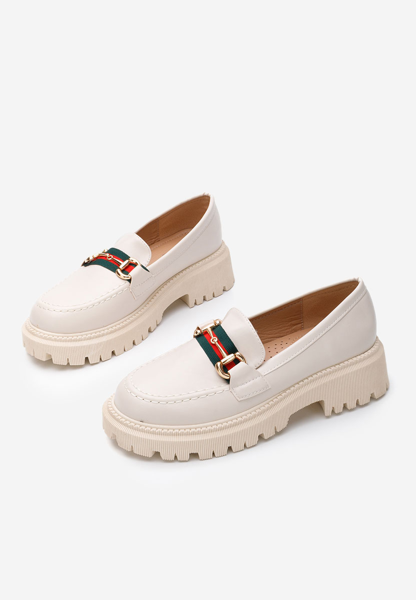 Loafers γυναικεια Hindira μπεζ