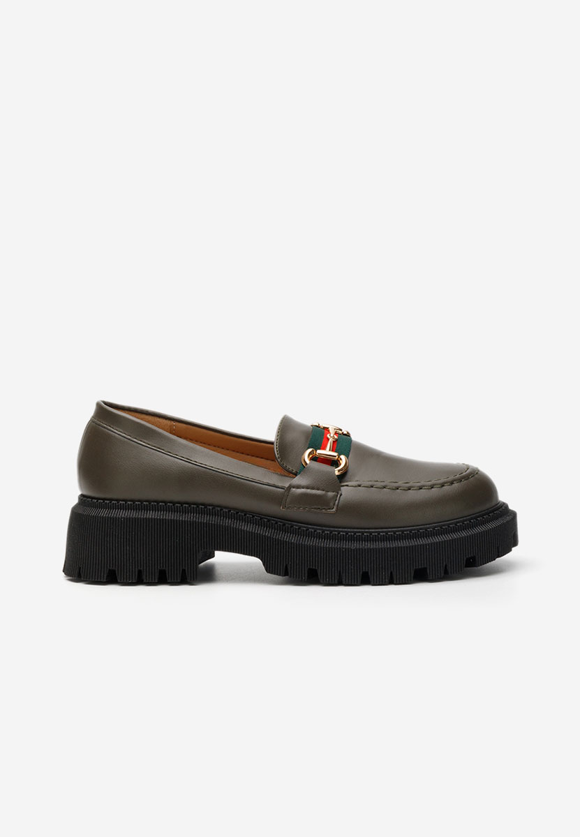 Loafers γυναικεια Hindira V2 χακι