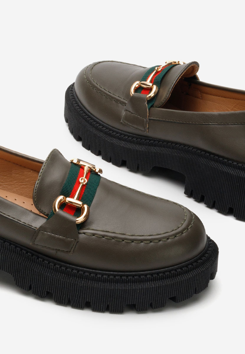 Loafers γυναικεια Hindira V2 χακι