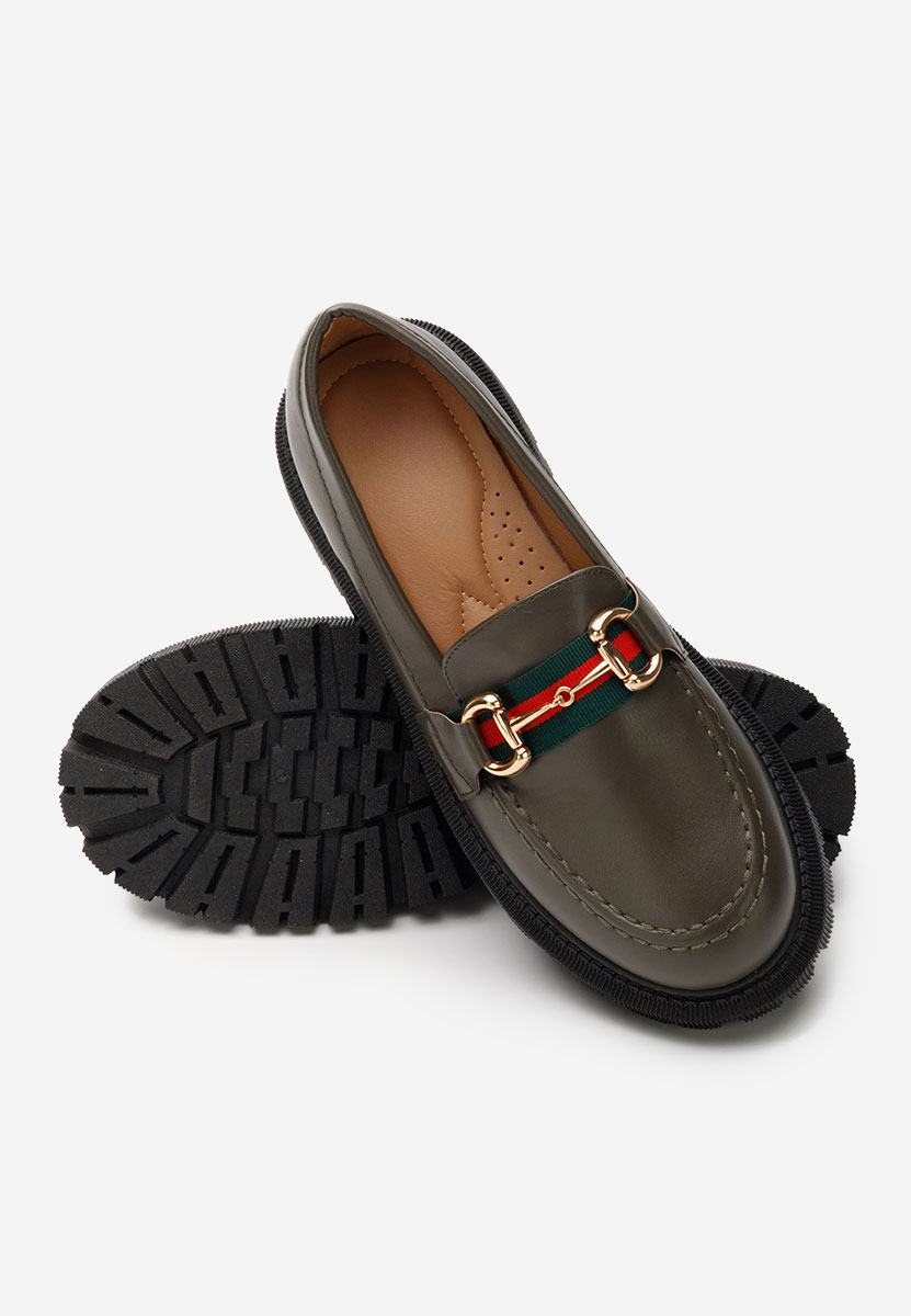 Loafers γυναικεια Hindira V2 χακι