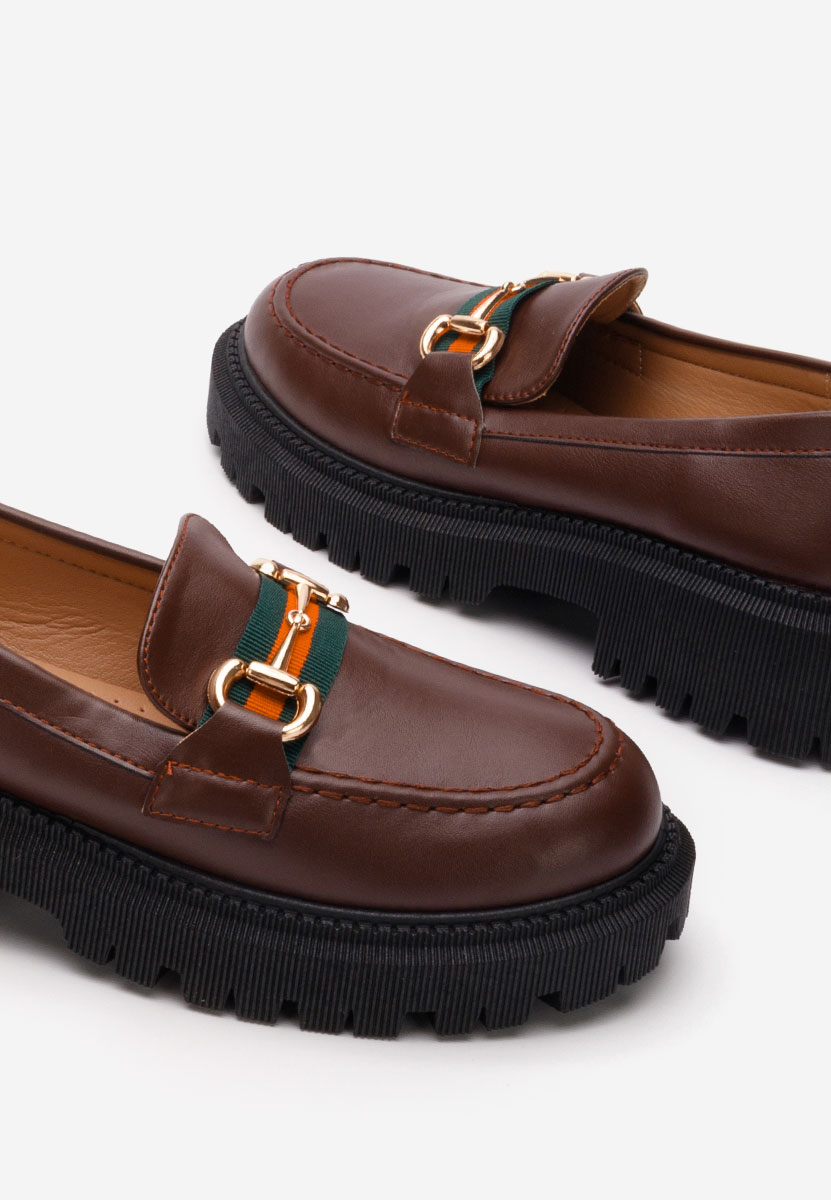 Loafers γυναικεια Hindira μπορντό