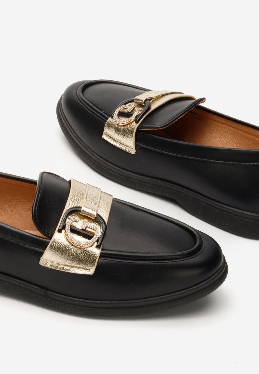 Loafers γυναικεια Garina μαύρα