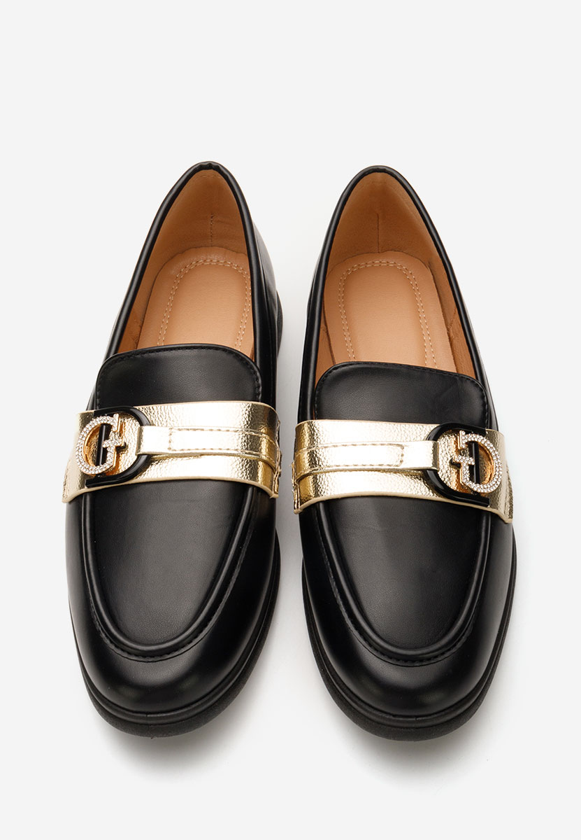 Loafers γυναικεια Garina μαύρα