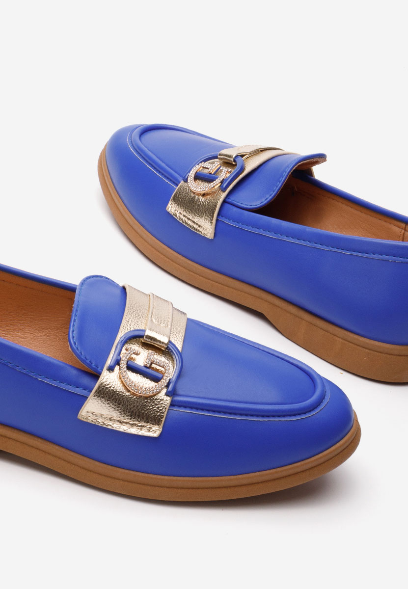 Loafers γυναικεια Garina μπλε