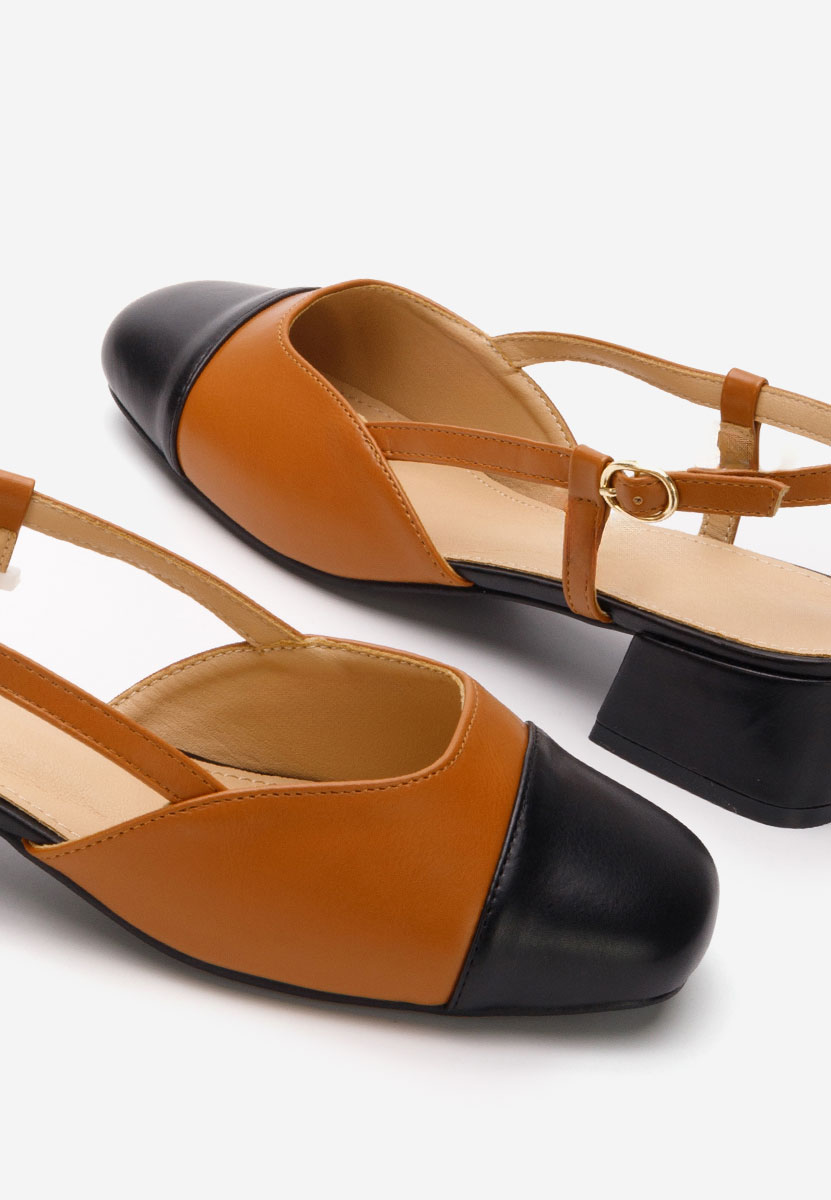 Γόβες slingback Arika ταμπά